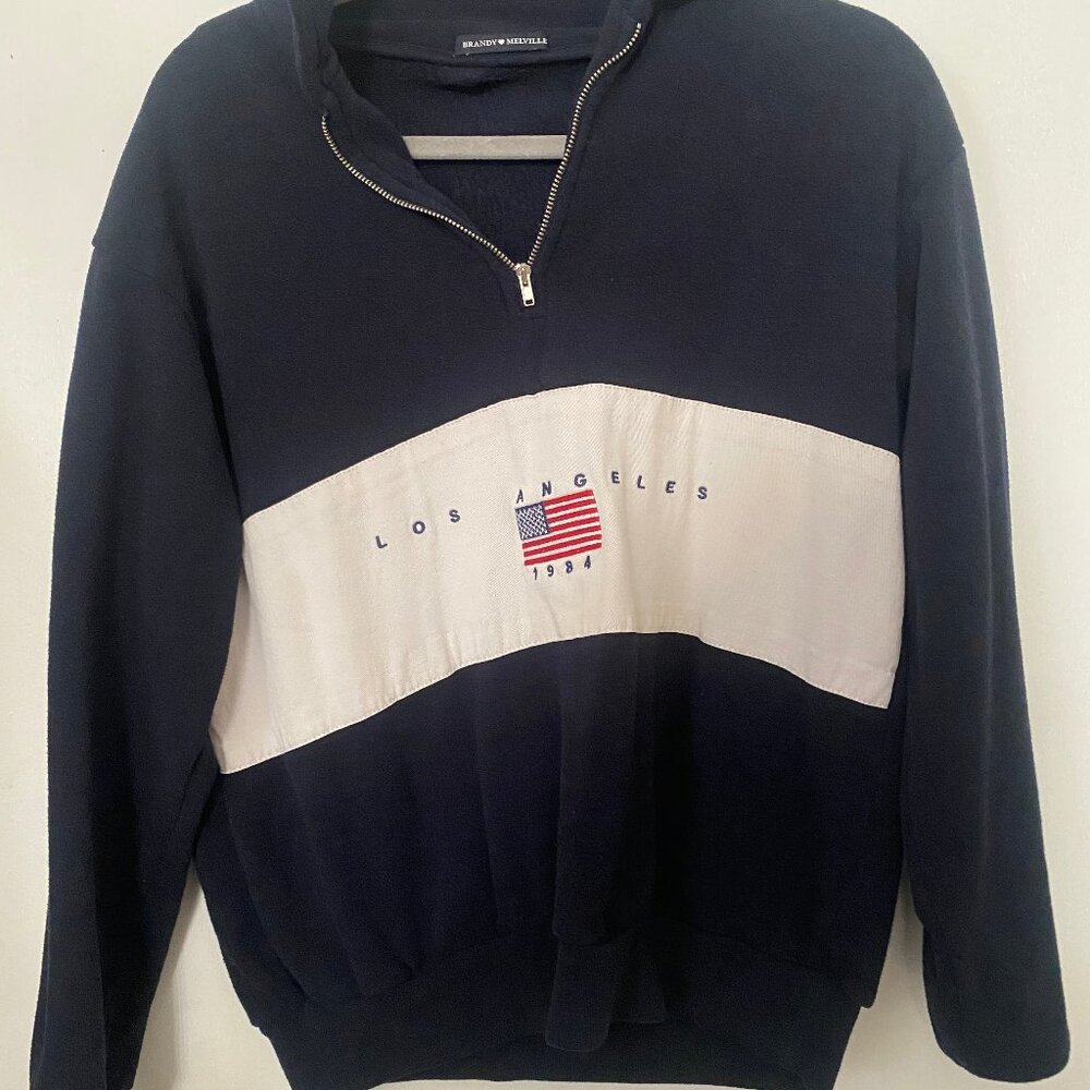 Brandy Melville Quarter Zip